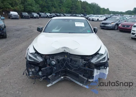 2017 Infiniti Q60 3.0T Red Sport 400 из США, поврежденный, VIN JN1FV7EL4HM701834